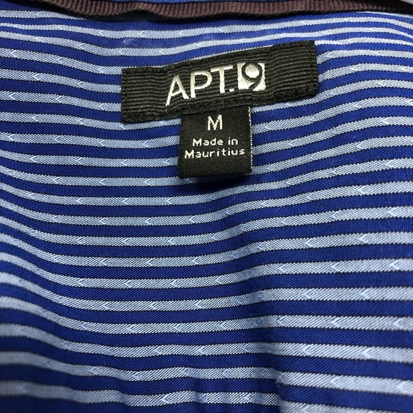 Apt. 9 Striped Button Down Shirt (A) - Picture 5 of 7